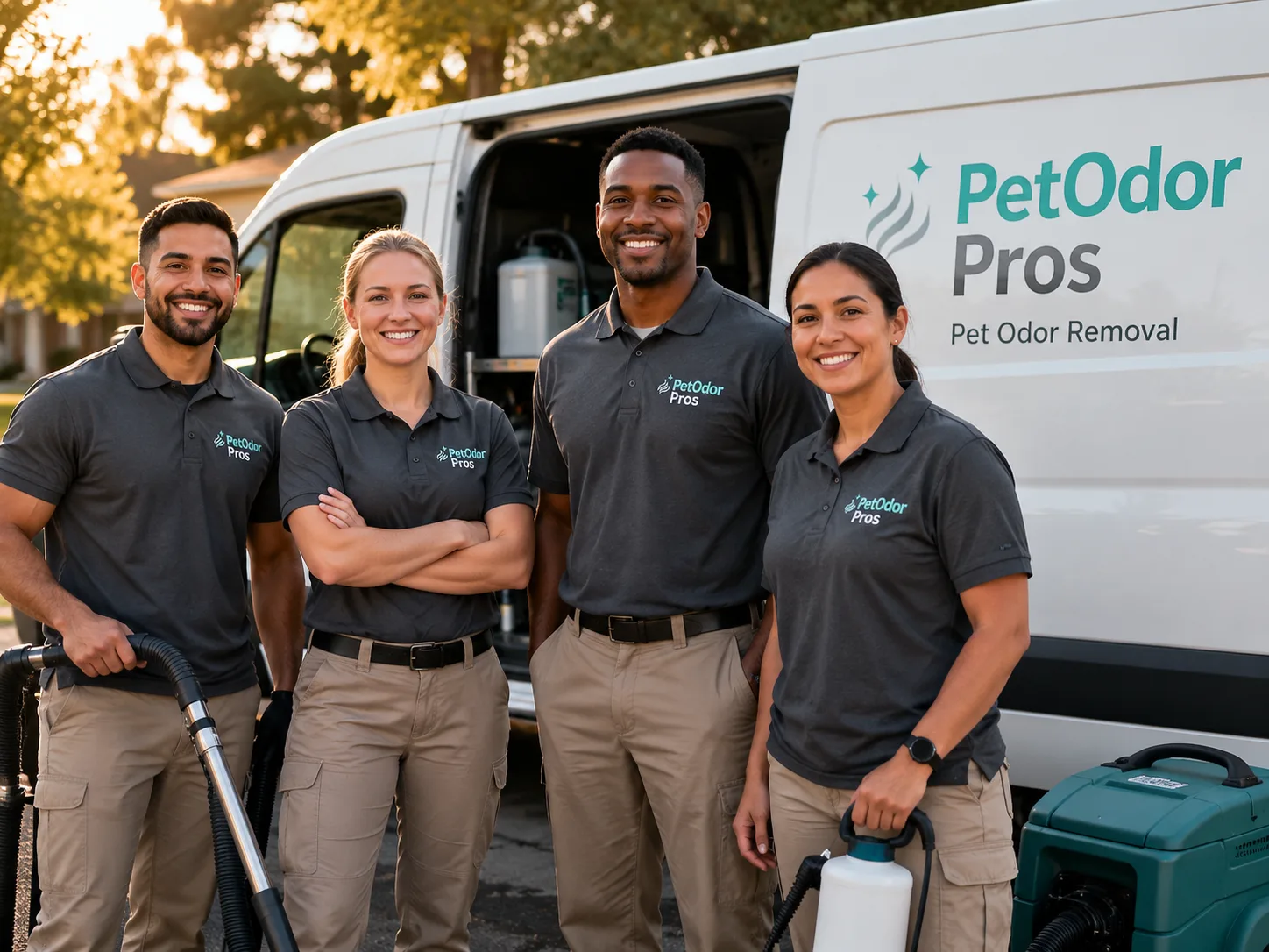Pet Odor Removal team serving Berryville, AR